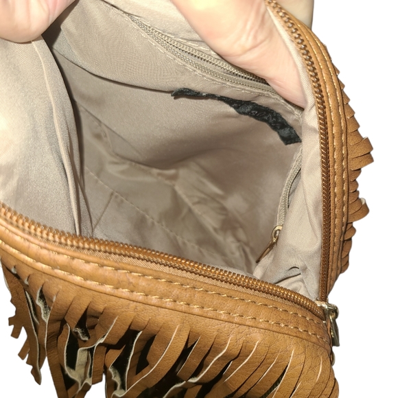 Versona boho fringe purse EUC - Picture 7 of 8